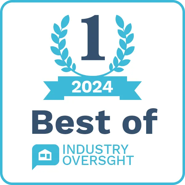 Industry Oversight Best of 2024 badge